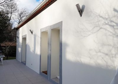 Rénovation d’une façade côté terrasse à Assas