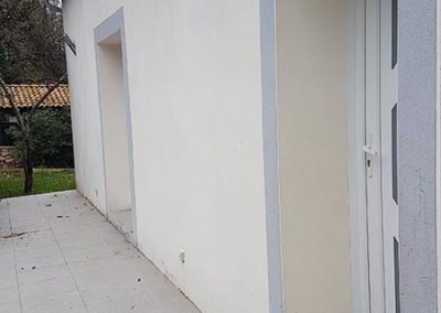 Rénovation d’une façade côté terrasse à Assas