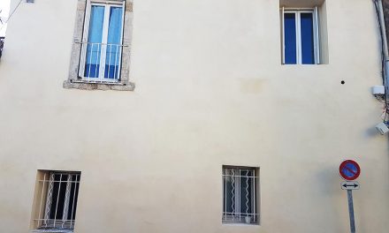 Ravalement de façade d’une maison de ville à Montpellier